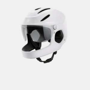 VIRGO INTEGRAL Standard Cycling Full-Face Helmet - Pure White