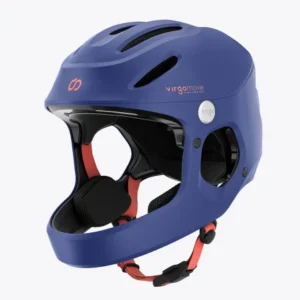 VIRGO KIDS | Kids Full Face Bike Helmet - Blue