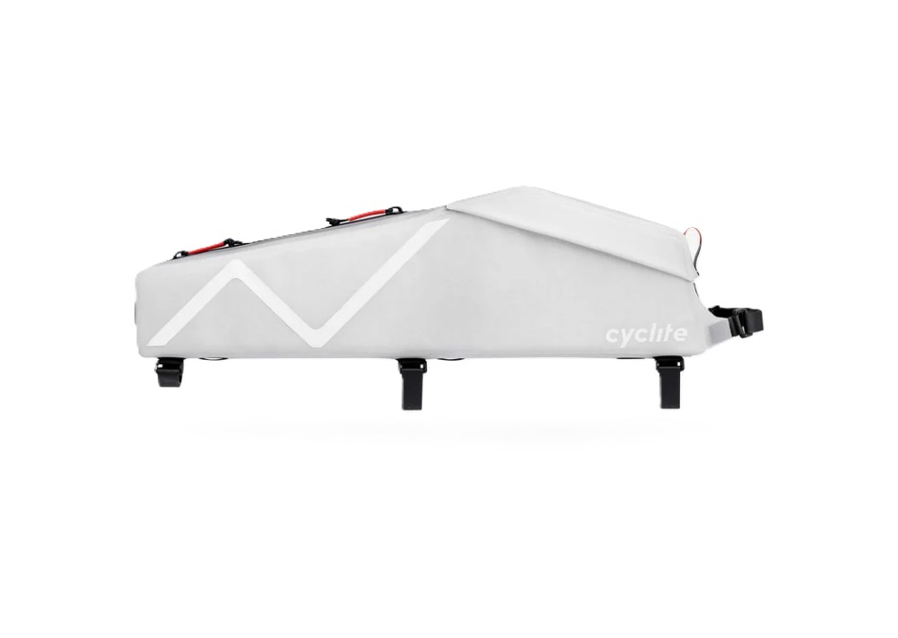 Cyclite Top Tube Bag Large light grey